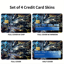 Load image into Gallery viewer, Cocytus Vs Lizardman  Credit Card Skins (4-in-1 Pack)
