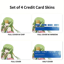 Load image into Gallery viewer, Code Geass   Credit Card Skins (4-in-1 Pack)

