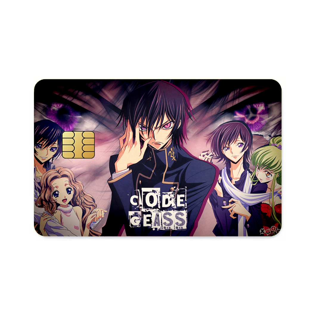 Code Geass  Credit Card Skins (4-in-1 Pack)