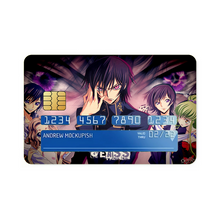 Load image into Gallery viewer, Code Geass  Credit Card Skins (4-in-1 Pack)

