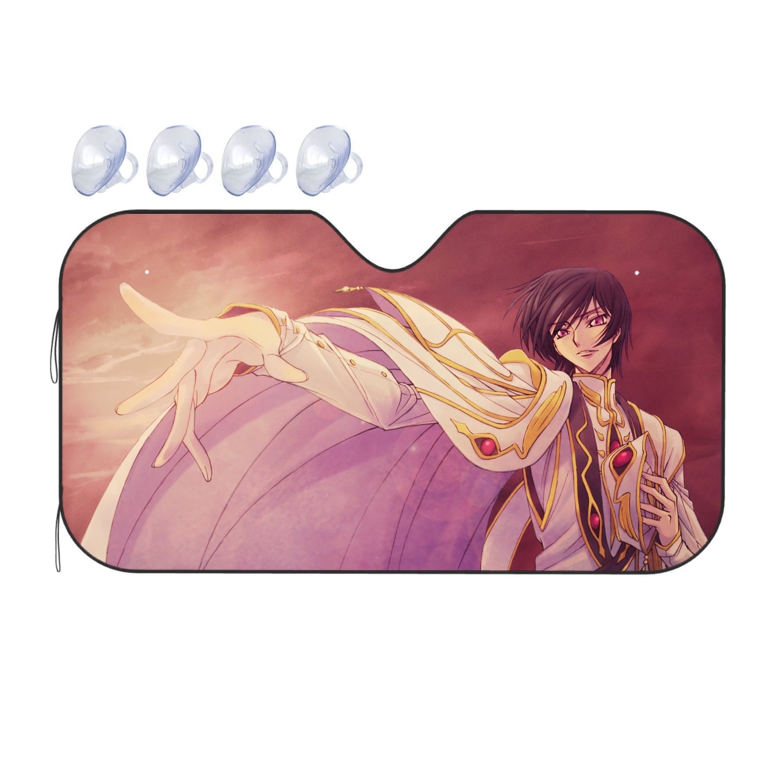 Code Geass Lelouch Lamperouge Car Sunshade