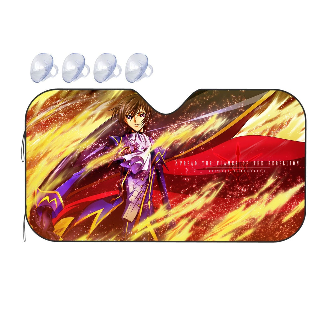Code Geass Lelouch Lamperouge  Car Sunshade