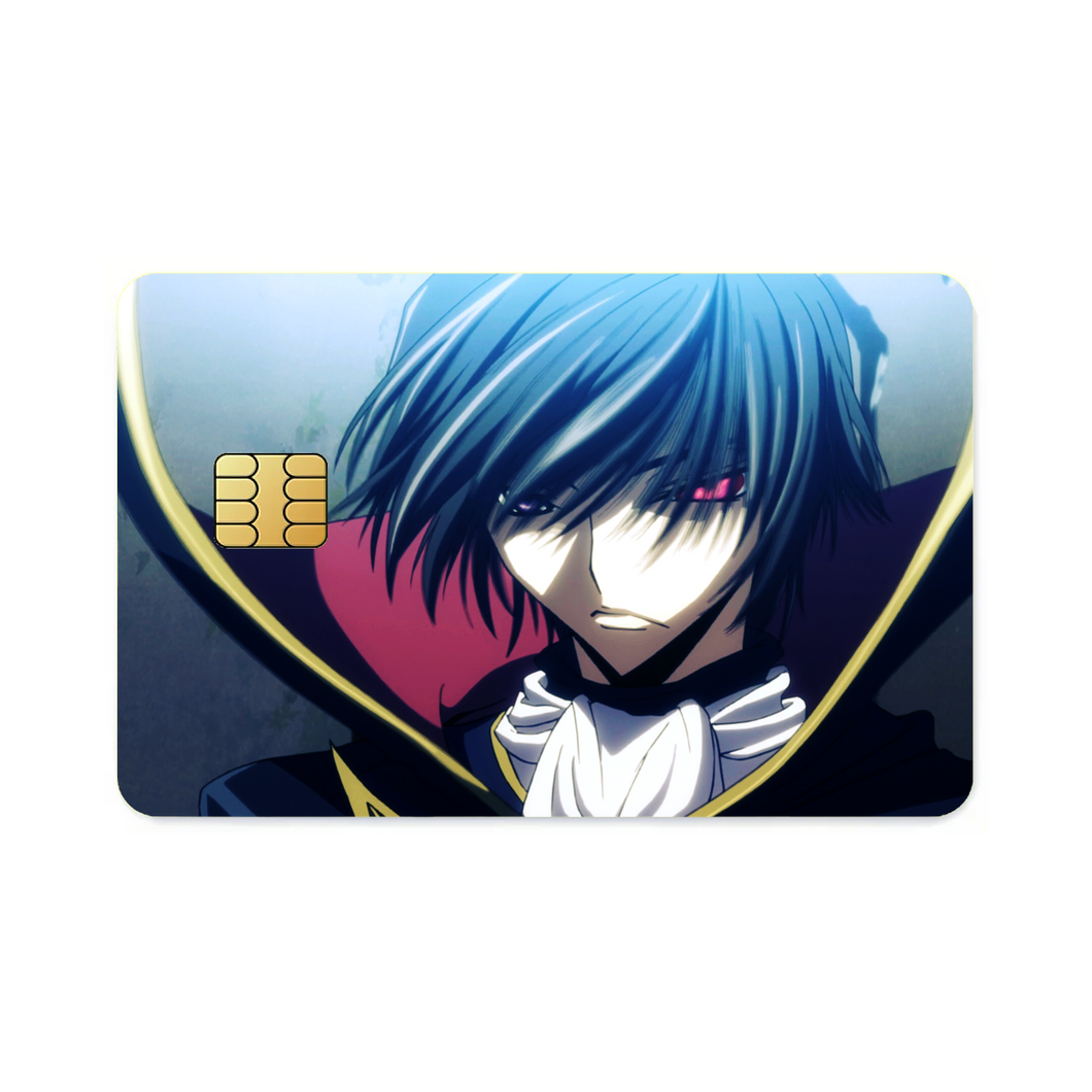 Code Geass Lelouch Lamperouge  Credit Card Skins (4-in-1 Pack)