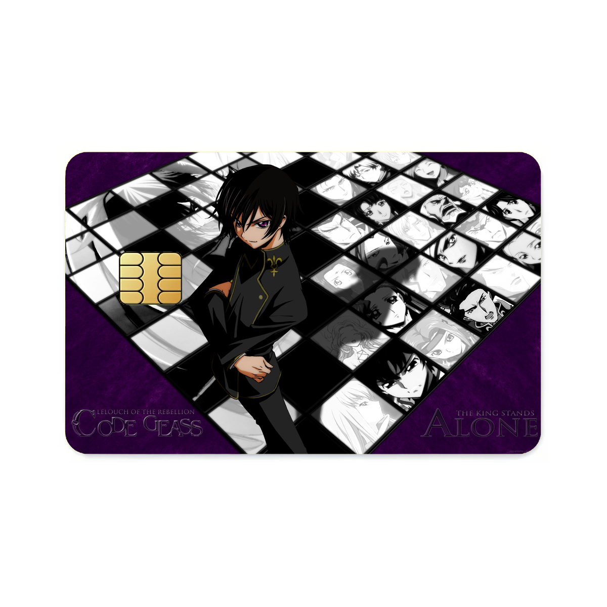 Code Geass Lelouch Lamperouge Credit Card Skins (4-in-1 Pack)