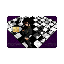Load image into Gallery viewer, Code Geass Lelouch Lamperouge  Credit Card Skins (4-in-1 Pack)
