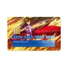 Load image into Gallery viewer, Code Geass Lelouch Lamperouge  Credit Card Skins (4-in-1 Pack)
