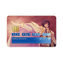 Load image into Gallery viewer, Code Geass Lelouch Lamperouge  Credit Card Skins (4-in-1 Pack)
