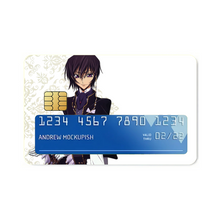 Load image into Gallery viewer, Code Geass Lelouch Lamperouge  Credit Card Skins (4-in-1 Pack)
