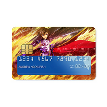 Load image into Gallery viewer, Code Geass Lelouch Lamperouge  Credit Card Skins (4-in-1 Pack)

