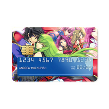 Load image into Gallery viewer, Code Geass Lelouch Lamperouge, Euphemia Li Britannia, Cornelia Li Britannia  Credit Card Skins (4-in-1 Pack)
