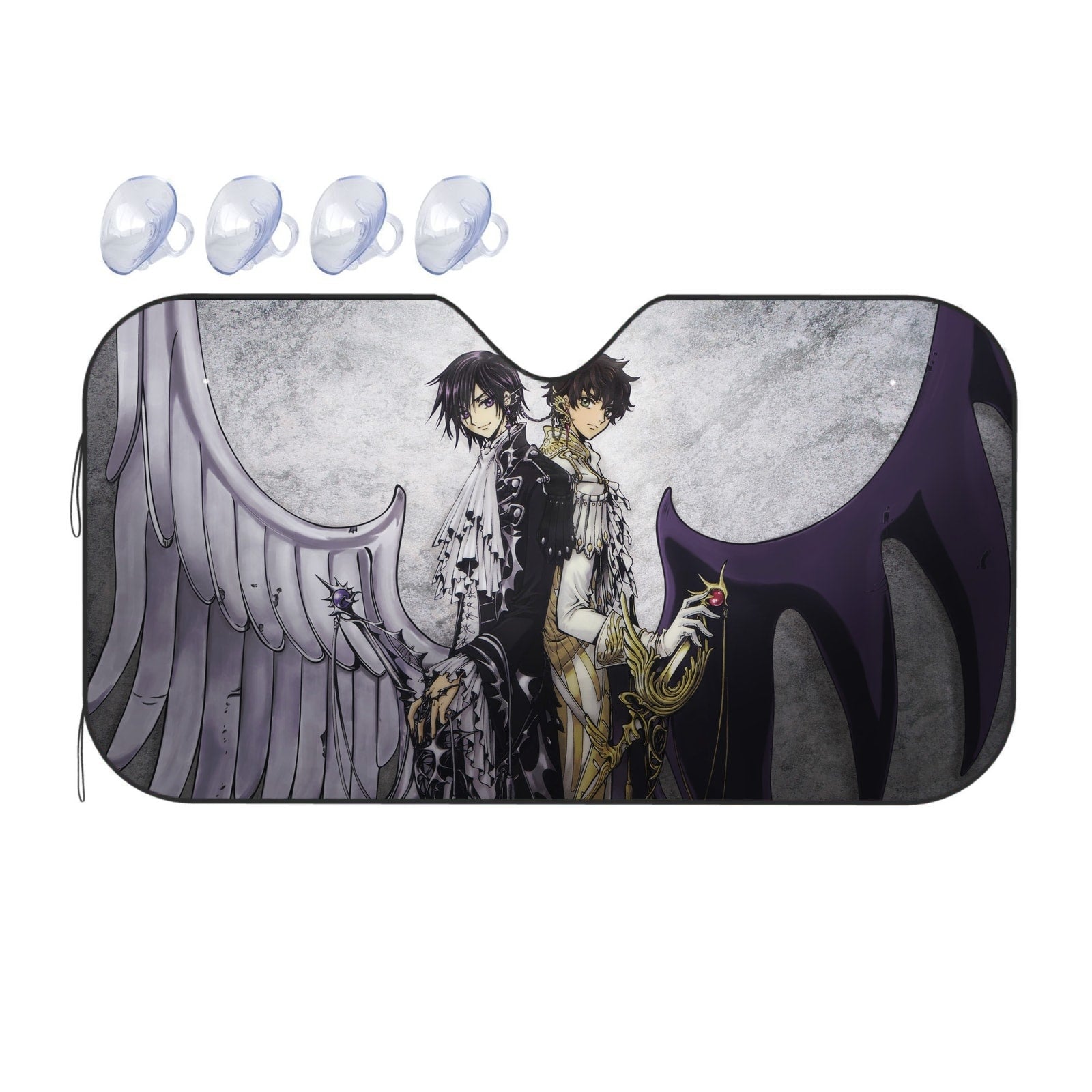 Code Geass Lelouch Lamperouge, Suzaku Kururugi Car Sunshade