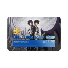 Load image into Gallery viewer, Code Geass Lelouch Lamperouge, Suzaku Kururugi  Credit Card Skins (4-in-1 Pack)
