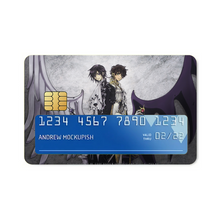 Load image into Gallery viewer, Code Geass Lelouch Lamperouge, Suzaku Kururugi  Credit Card Skins (4-in-1 Pack)
