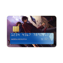 Load image into Gallery viewer, Code Geass Lelouch Lamperouge, Suzaku Kururugi  Credit Card Skins (4-in-1 Pack)
