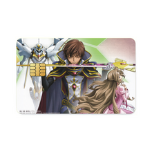 Load image into Gallery viewer, Code Geass Suzaku Kururugi, Nunnally Lamperouge  Credit Card Skins (4-in-1 Pack)
