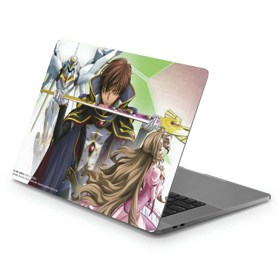 Code Geass Suzaku Kururugi, Nunnally Lamperouge  Macbook Skin