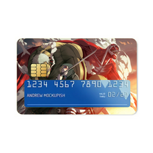 Load image into Gallery viewer, Colossal and armored titan and Annie Leonhart Credit Card Skins (4-in-1 Pack)
