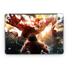 Load image into Gallery viewer, Colossal titan vs Eren Titan  Macbook Skin
