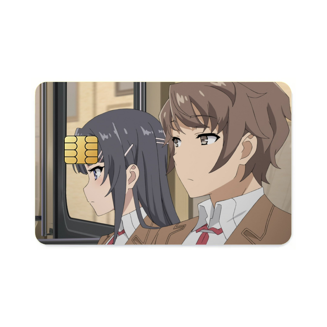 Couple in a Date  Credit Card Skins (4-in-1 Pack)