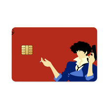 Load image into Gallery viewer, Cowboy Bebop Spike Spiegel  Credit Card Skins (4-in-1 Pack)
