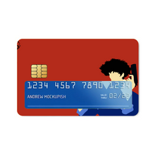 Load image into Gallery viewer, Cowboy Bebop Spike Spiegel  Credit Card Skins (4-in-1 Pack)

