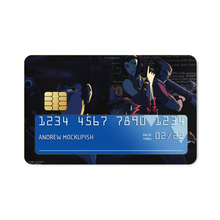 Load image into Gallery viewer, Cowboy Bebop Spike Spiegel, Faye Valentine, Jet Black, Ein  Credit Card Skins (4-in-1 Pack)
