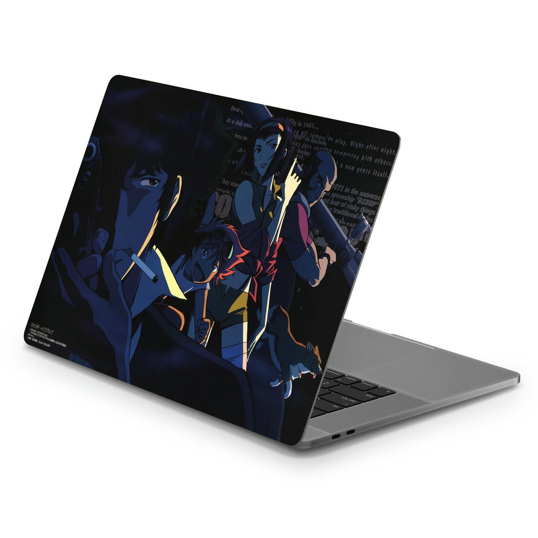 Cowboy Bebop Spike Spiegel, Faye Valentine, Jet Black, Ein  Macbook Skin