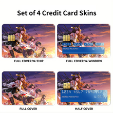 Load image into Gallery viewer, 金剛四姉妹  Credit Card Skins (4-in-1 Pack)
