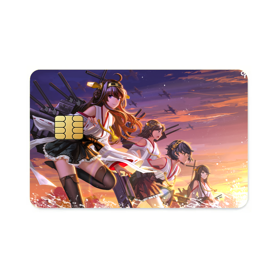 金剛四姉妹  Credit Card Skins (4-in-1 Pack)