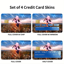 Load image into Gallery viewer, Culpable corona Inori Yuzuriha  Credit Card Skins (4-in-1 Pack)
