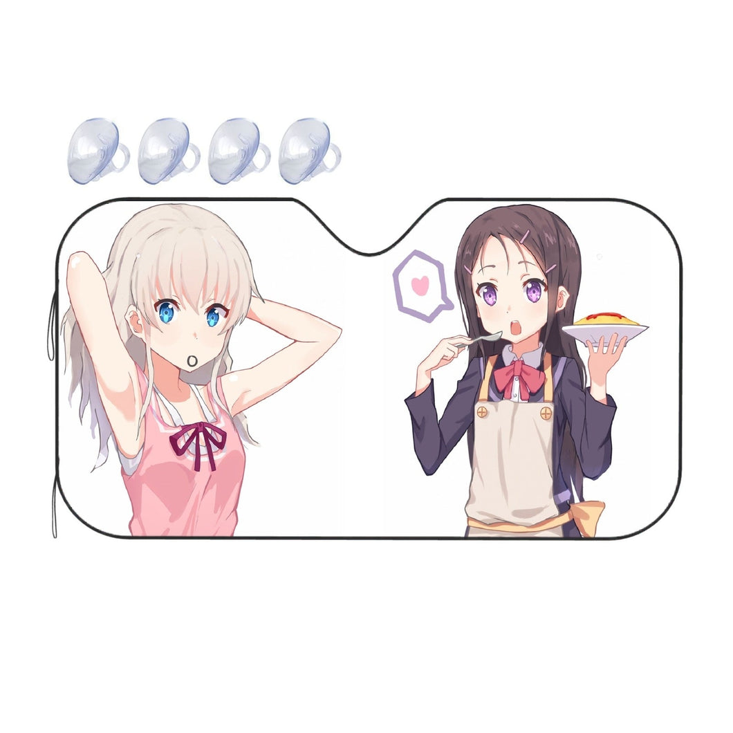 Cute girls of charlotte  Car Sunshade