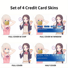 Load image into Gallery viewer, Cute girls of charlotte  Credit Card Skins (4-in-1 Pack)
