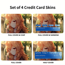 Load image into Gallery viewer, Cute raphtalia  Credit Card Skins (4-in-1 Pack)
