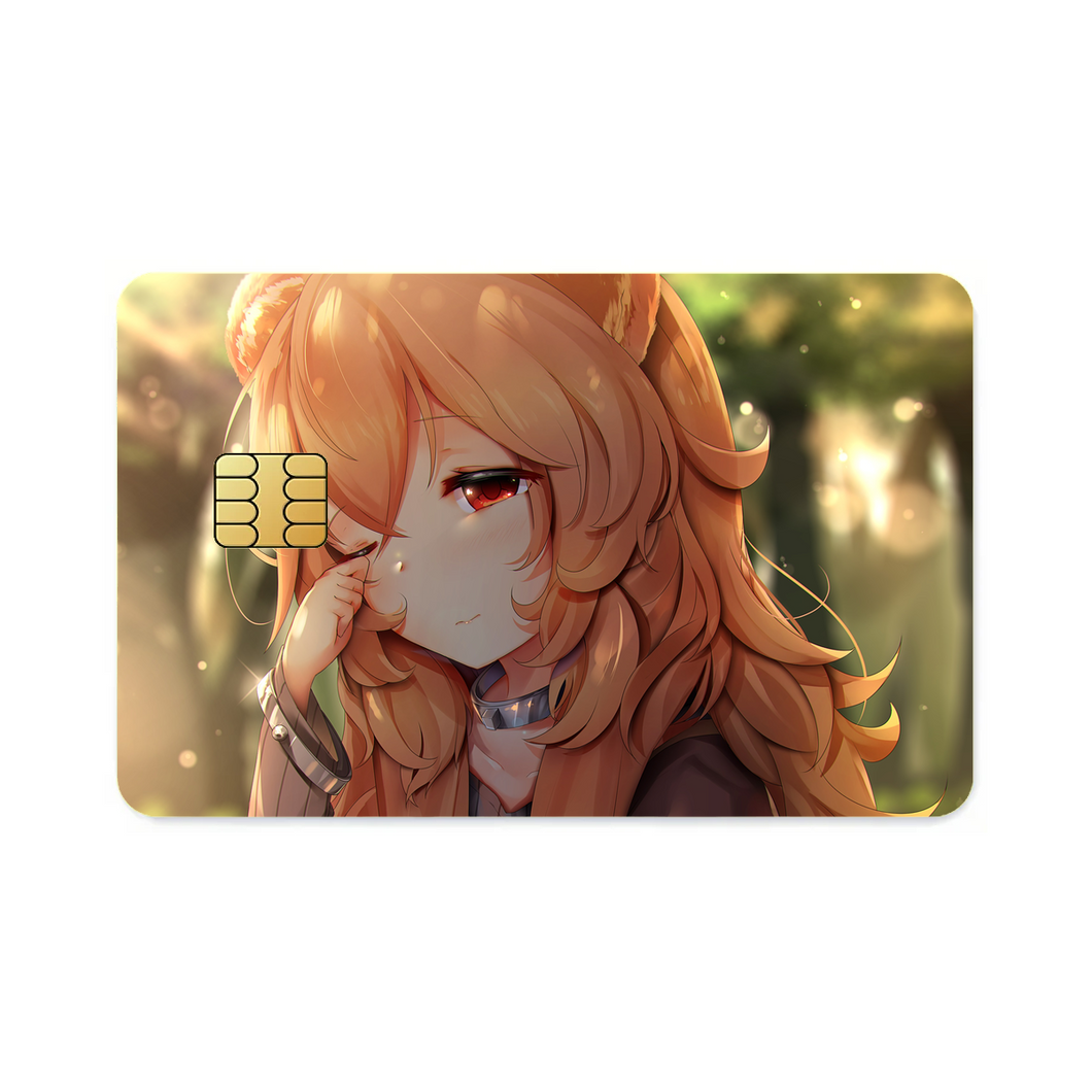 Cute raphtalia  Credit Card Skins (4-in-1 Pack)