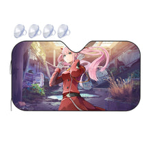 Load image into Gallery viewer, Cute Zero Two  Car Sunshade
