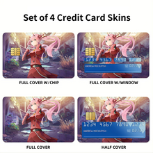 Load image into Gallery viewer, Cute Zero Two  Credit Card Skins (4-in-1 Pack)
