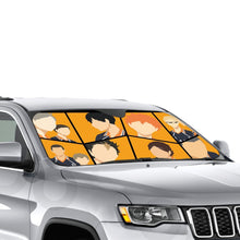 Load image into Gallery viewer, Daichi Sawamura Kei Tsukishima Shōyō Hinata Tadashi Yamaguchi and Yū Nishinoya  Car Sunshade
