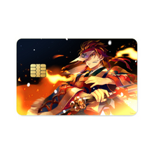 Load image into Gallery viewer, Dance of the Fire God (Hinokami Kagura)  Credit Card Skins (4-in-1 Pack)
