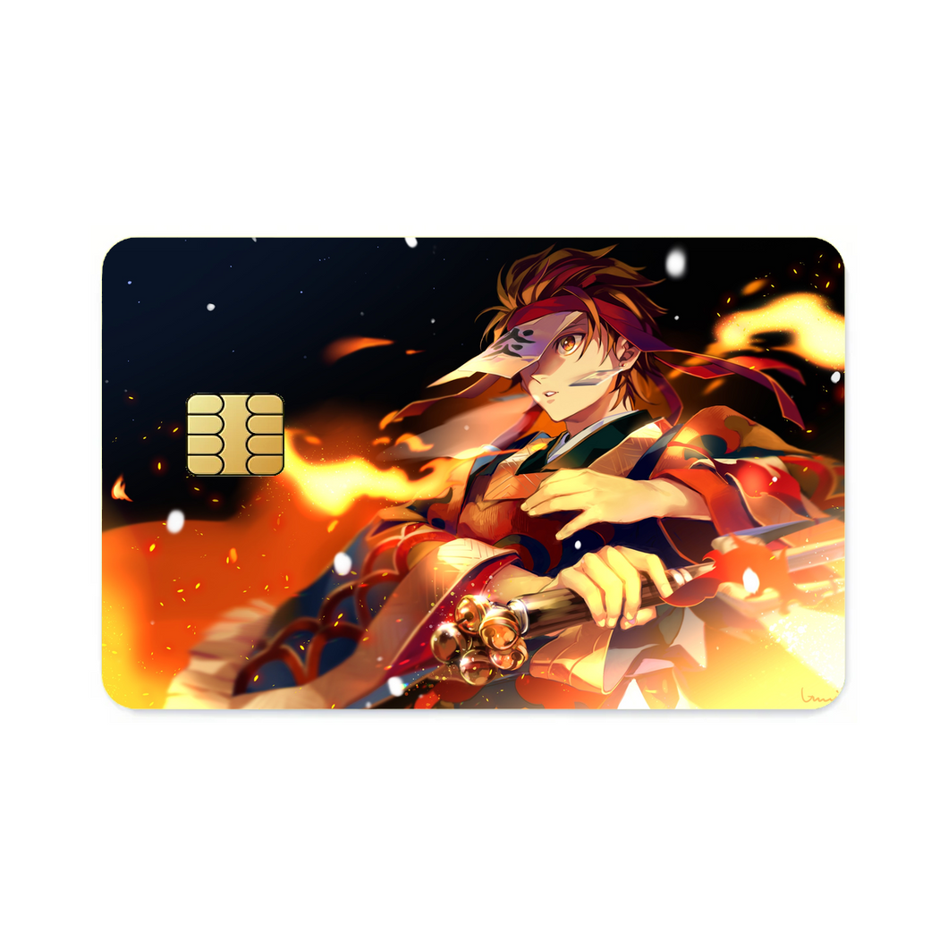 Dance of the Fire God (Hinokami Kagura)  Credit Card Skins (4-in-1 Pack)