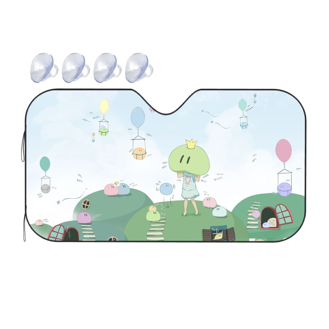 Dango World Car Sunshade