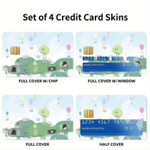 Load image into Gallery viewer, Dango World Credit Card Skins (4-in-1 Pack)
