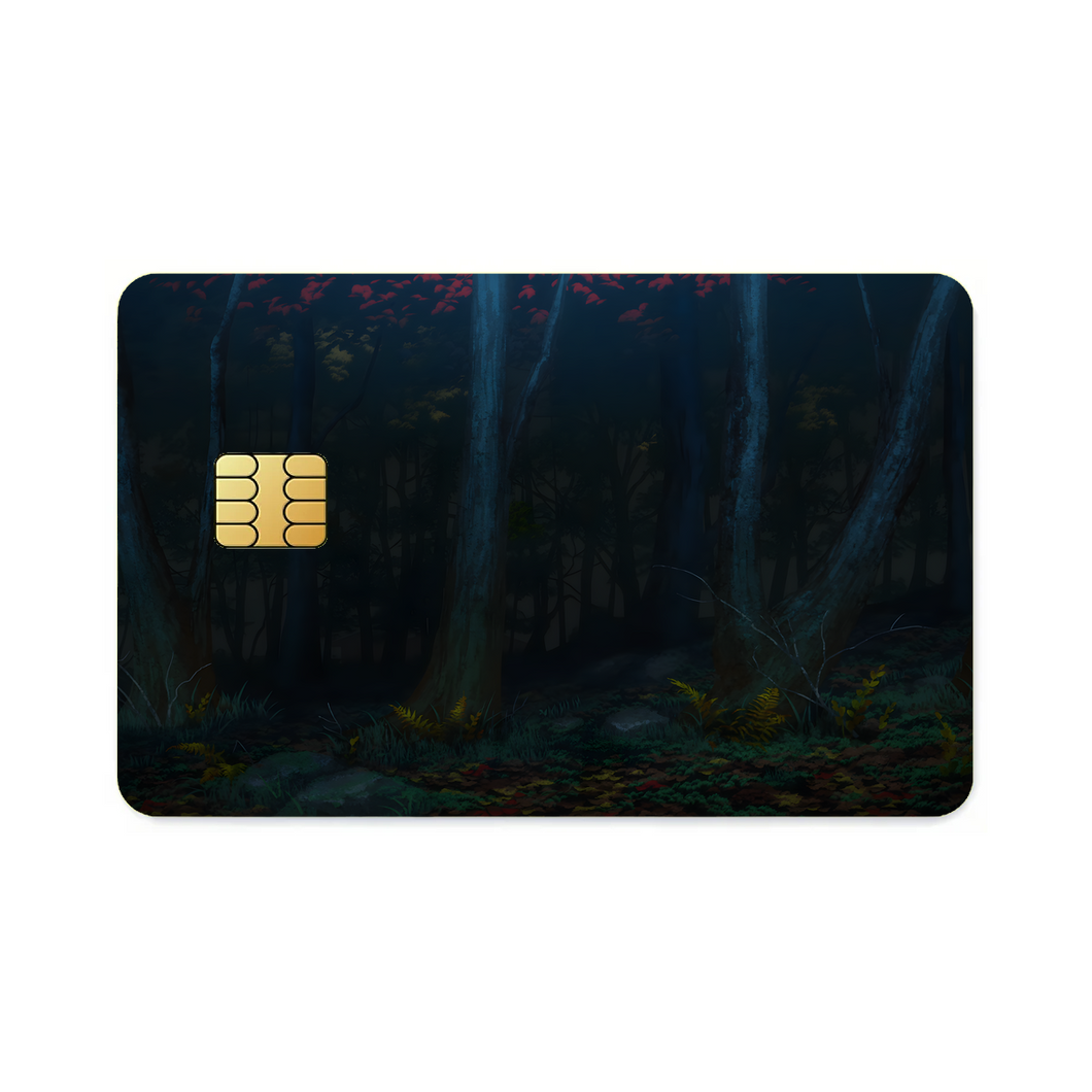 Darkwood Credit Card Skins (4-in-1 Pack)