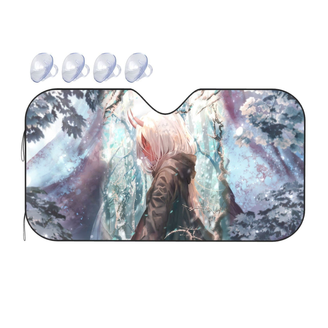 Darling In The FranXX  Car Sunshade