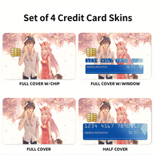 Load image into Gallery viewer, Darling in the FranXX  Credit Card Skins (4-in-1 Pack)
