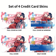 Load image into Gallery viewer, Darling in the FranXX  Credit Card Skins (4-in-1 Pack)
