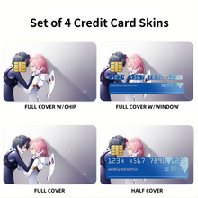 Load image into Gallery viewer, Darling in the FranXX  Credit Card Skins (4-in-1 Pack)
