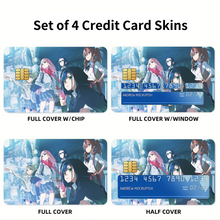 Load image into Gallery viewer, Darling in the FranXX  Credit Card Skins (4-in-1 Pack)
