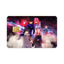 Load image into Gallery viewer, Darling in the Franxx Zero Two, Hiro  Credit Card Skins (4-in-1 Pack)

