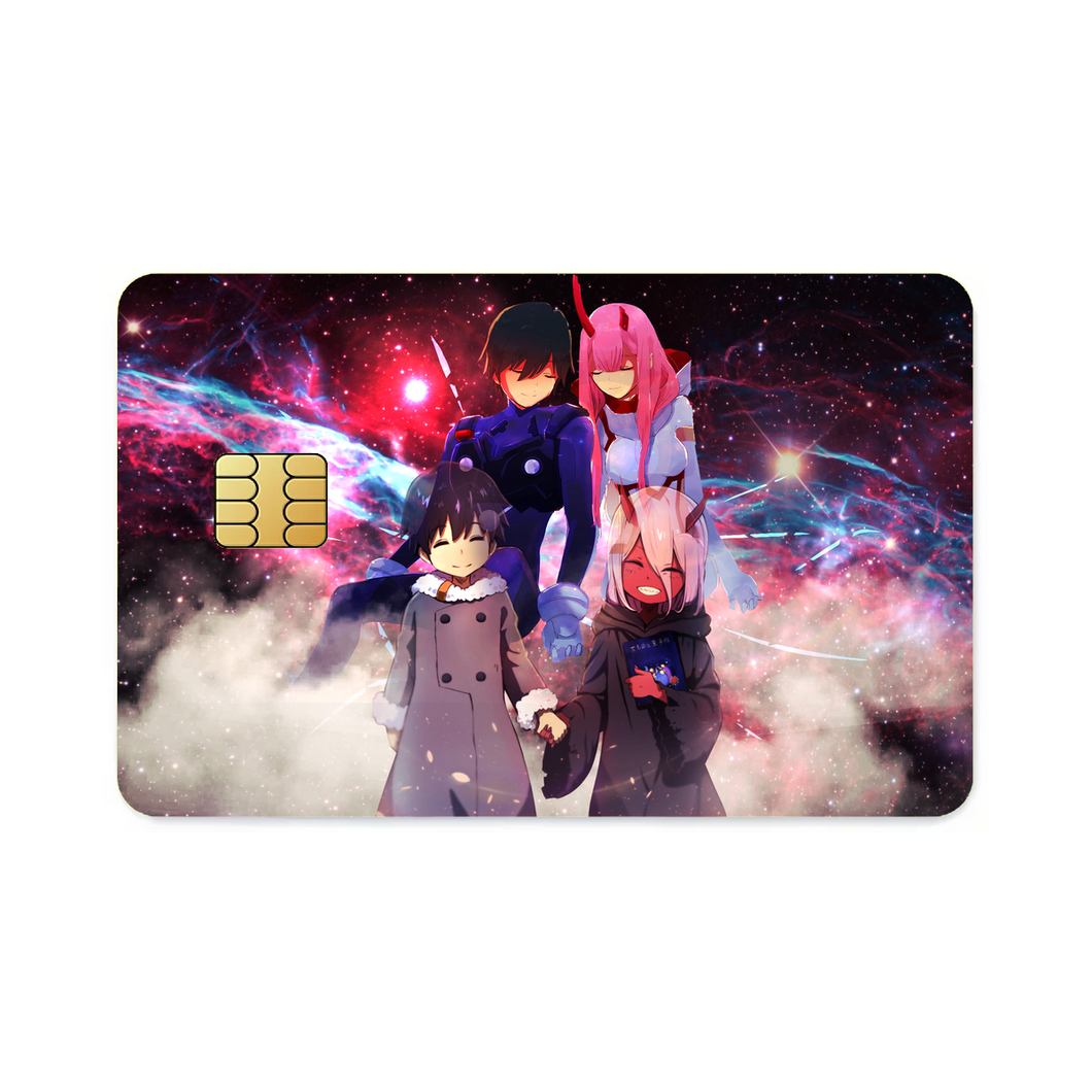 Darling in the Franxx Zero Two, Hiro  Credit Card Skins (4-in-1 Pack)