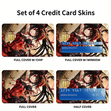 Load image into Gallery viewer, Date A Live  Credit Card Skins (4-in-1 Pack)
